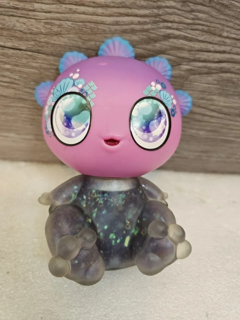 Goo Goo Galaxy Doll Luna Laguna Glitter Body Stress Fidget Toy Alien Sensory